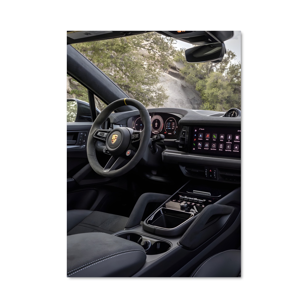 Poster Intérieur Cayenne Turbo GT